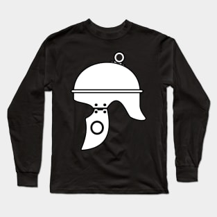 Republican Roman Helmet (white) Long Sleeve T-Shirt